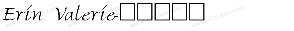Erin Valerie字体转换